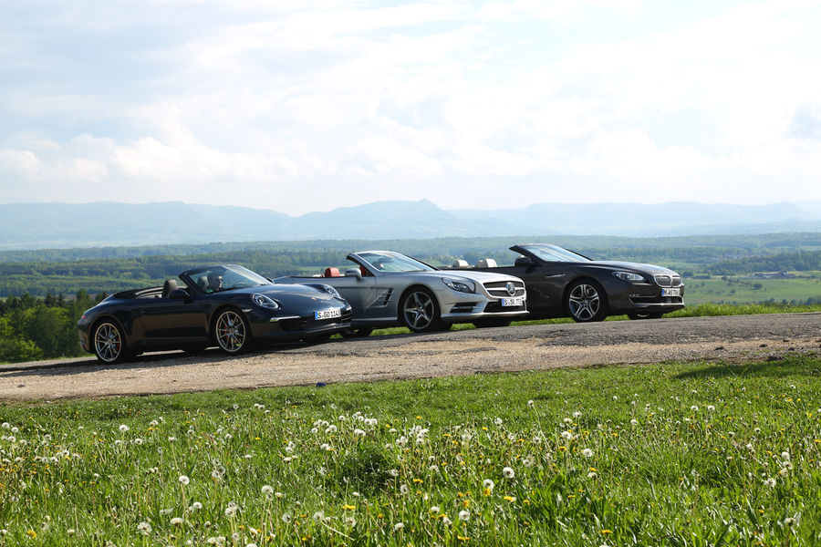 BMW 650i vs 벤츠 SL500 vs 포르쉐 911 카레라 S | 인스티즈