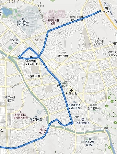 흔한 전주의 시내버스.jpg | 인스티즈