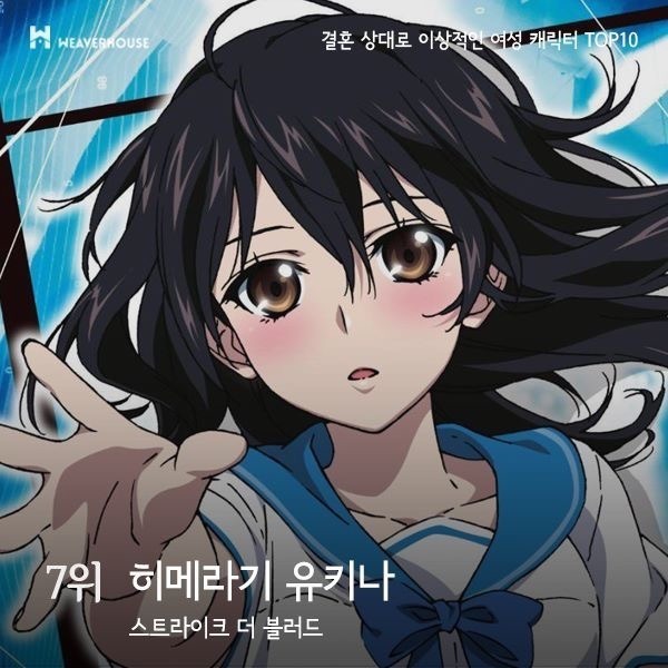 일본인이 뽑은 결혼상대로 이상적인 여성 캐릭터 TOP10 | 인스티즈