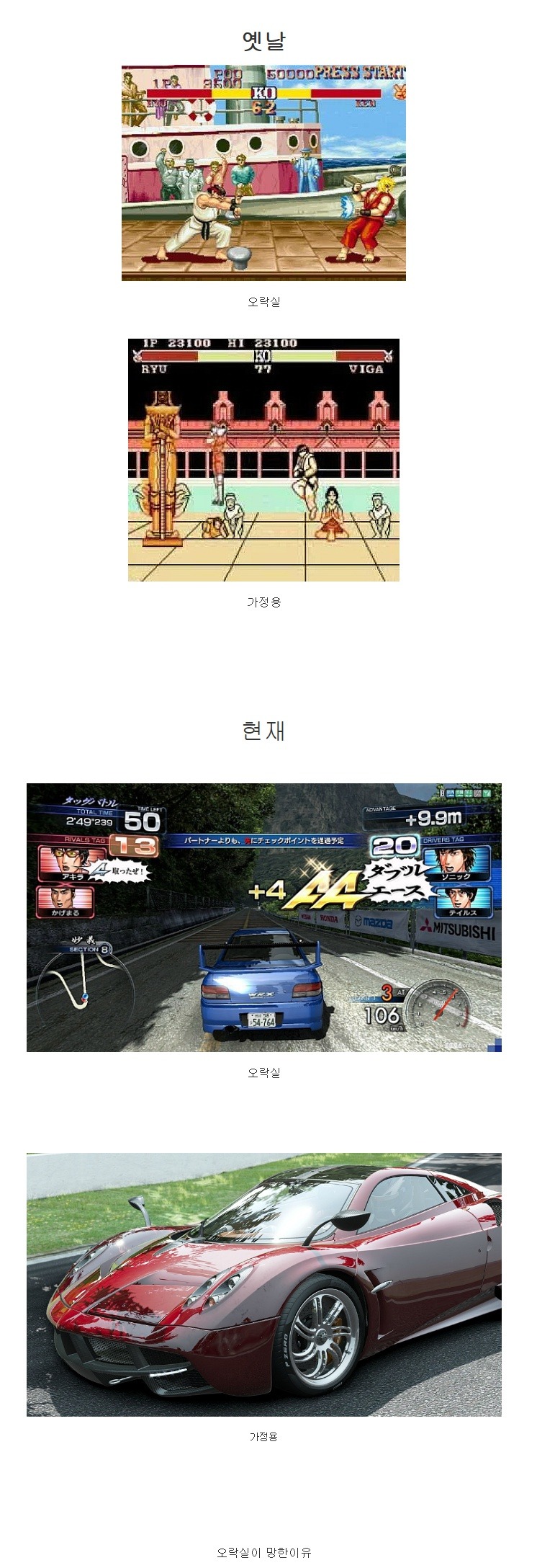 오락실이 망한이유 | 인스티즈