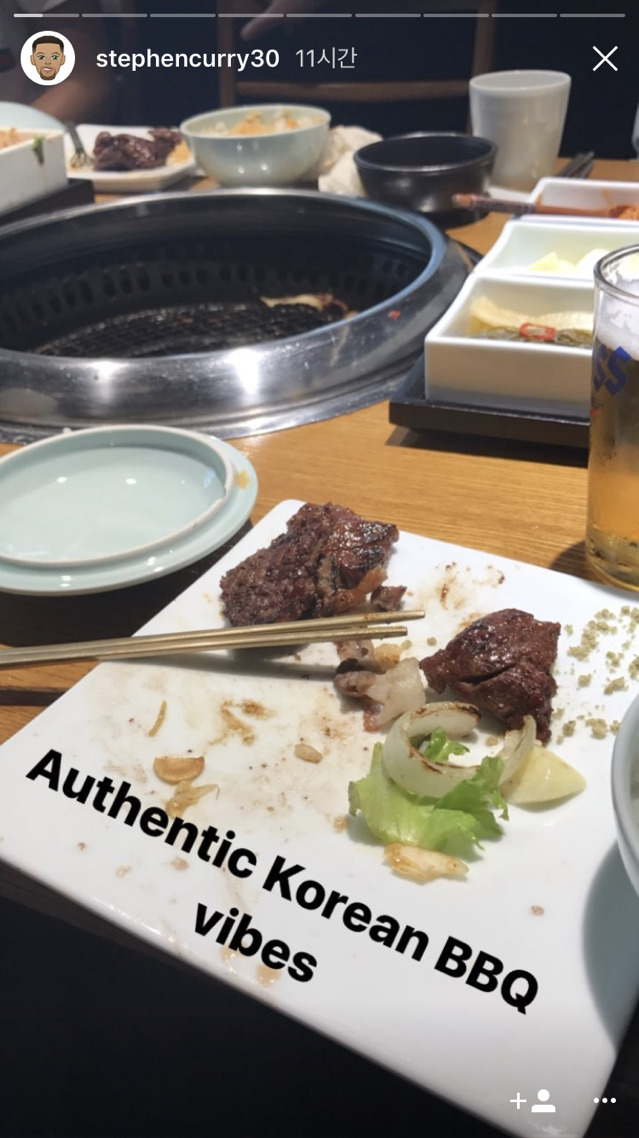 스테판 커리 인스타 스토리 | 인스티즈