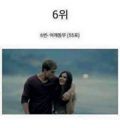 여자들이 좋아하는 스킨쉽 순위 | 인스티즈
