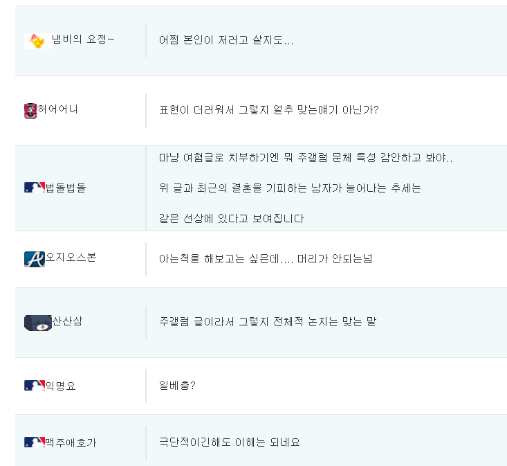 한국에서 결혼이 인생의 종지부인 이유 jpg (혐오주의) | 인스티즈