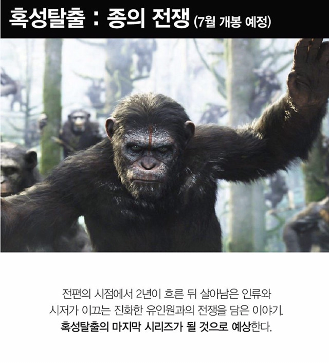 2017년 가장 기대되는 영화 Top10 | 인스티즈