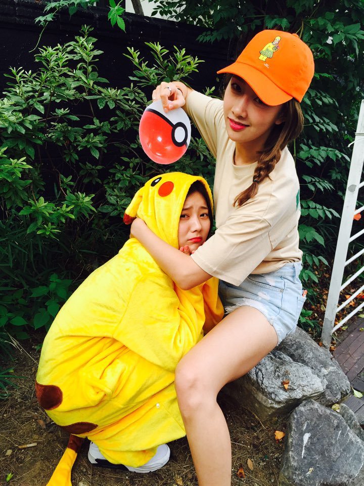 [다이아] 은채피카츄를 잡아라- 인스타 (포켓몬 go의 영향??ㅋㅋㅋㅋ) | 인스티즈