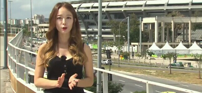 박선영 아나운서 in Rio | 인스티즈