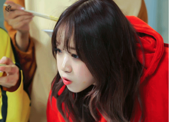 먹는것도 귀여운 아이오아이 유정이 | 인스티즈