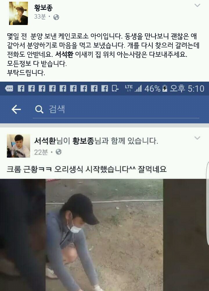 강아지한테 살아있는 오리 억지로 생식시키는 미(혐오주의) | 인스티즈