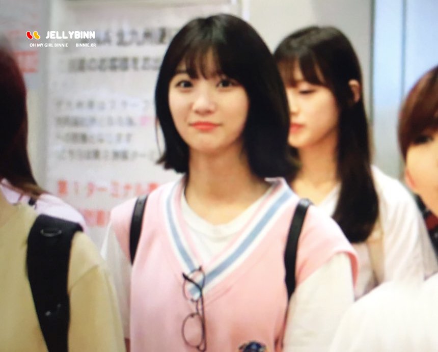 오마이걸 비니 공항사진.jpg | 인스티즈