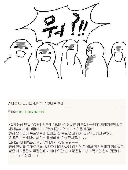 토마토 다이어트를 하는데 살이 안 빠진다 | 인스티즈