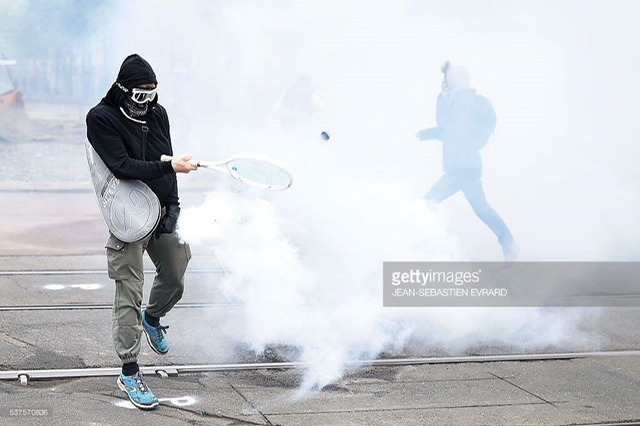 흔한 프랑스 학생들의 시위 클라스 | 인스티즈