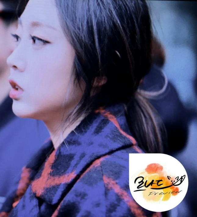 [러블리즈] 오늘자 뮤뱅 서지수 출근길 jpg | 인스티즈