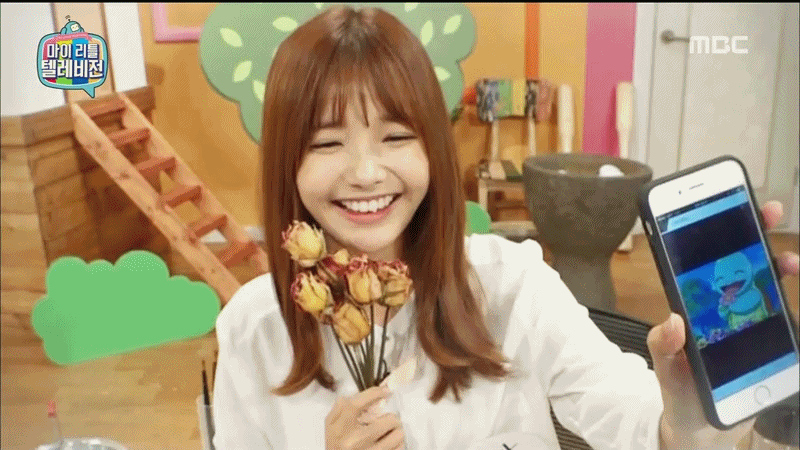 [마리텔] 꼬부기 따라 하는 하연수.jpgif | 인스티즈