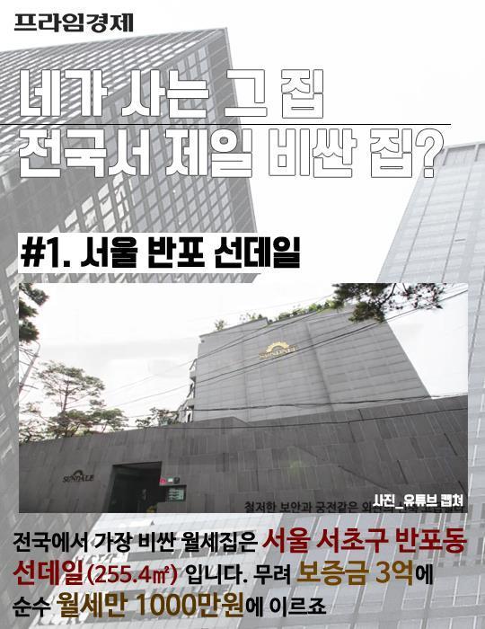 대한민국에서 가장 비싼 월세집 | 인스티즈