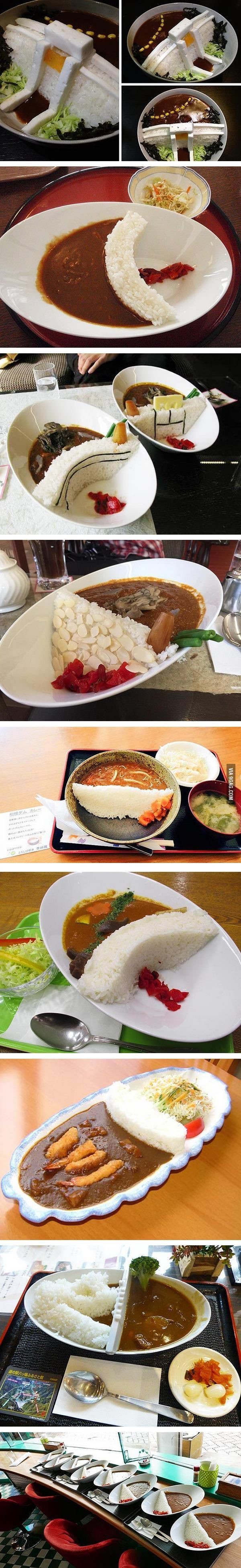 밥만 밀었을 뿐인데 일본에서 화제중인 카레.jpg | 인스티즈