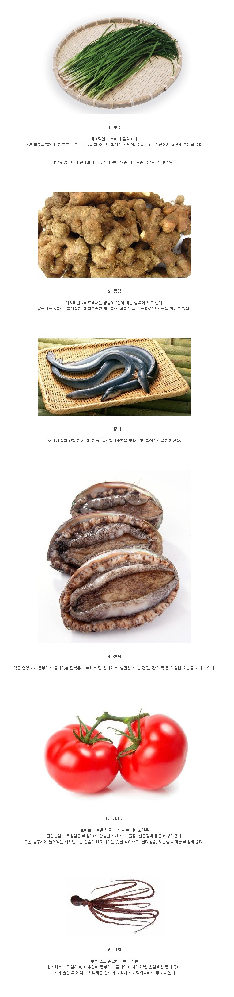정력에 좋은 음식들 | 인스티즈