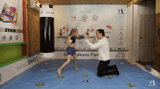 격투 소녀.gif | 인스티즈