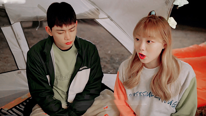 기억해..? 복도에서 떠들다.. 같이 혼나던 우리 둘... 기억 조작이 따로 없는 하이틴 웹드 | 인스티즈