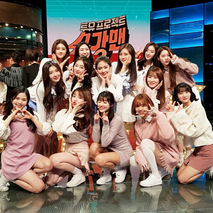 오마이걸 슈가맨 단체 사진 | 인스티즈