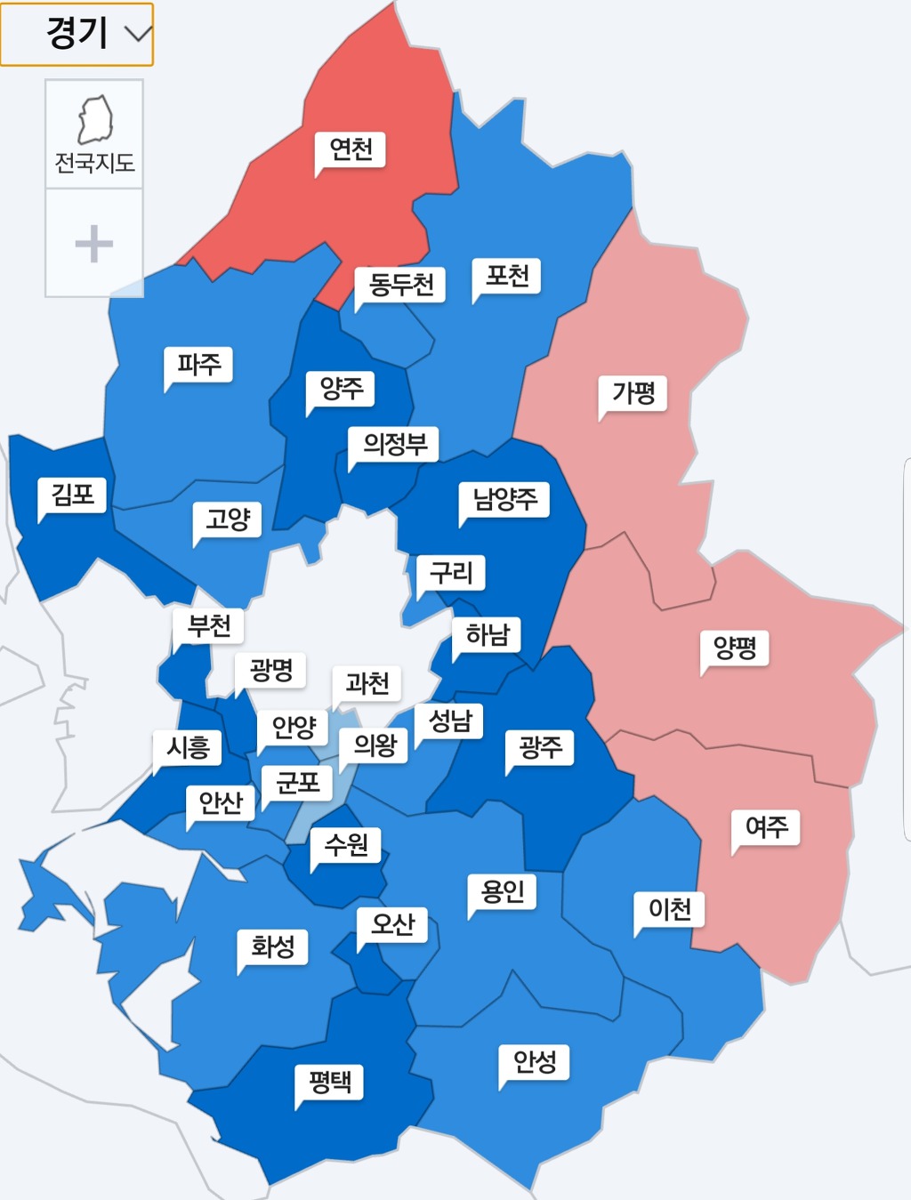 역전이 나오고 있는 서울 경기.. | 인스티즈
