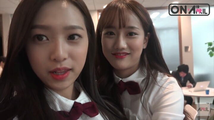 귀여운 에이프릴 나은 | 인스티즈