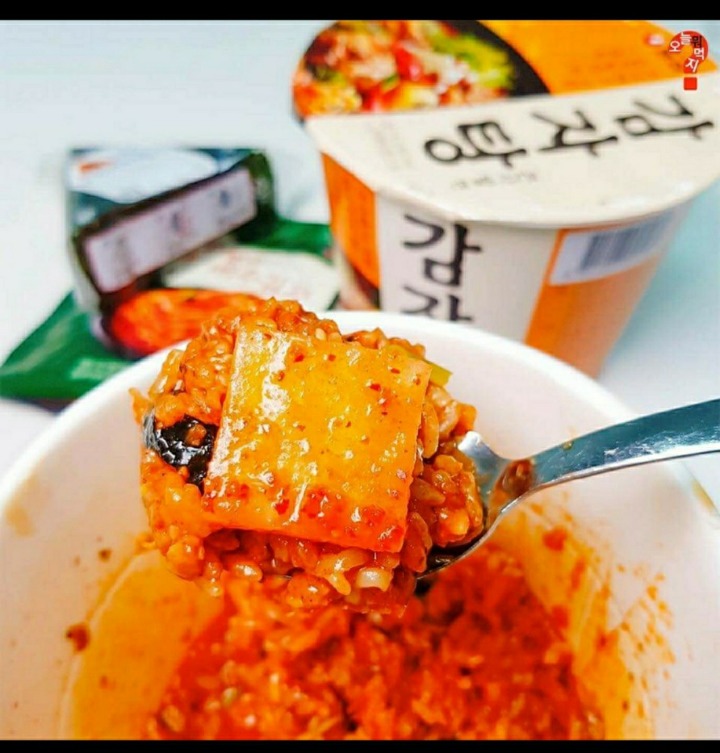 밥비벼먹으면 그리 맛있다는 라면.jpg | 인스티즈