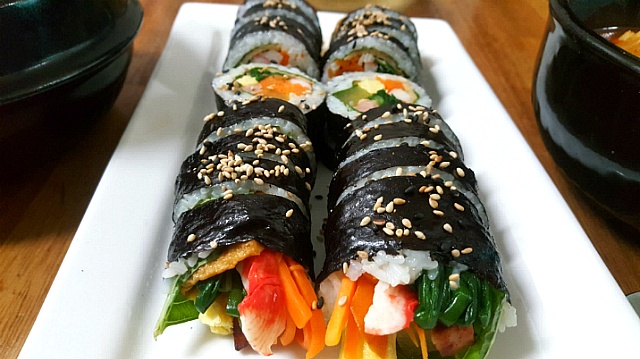 김밥&라면 이미지
