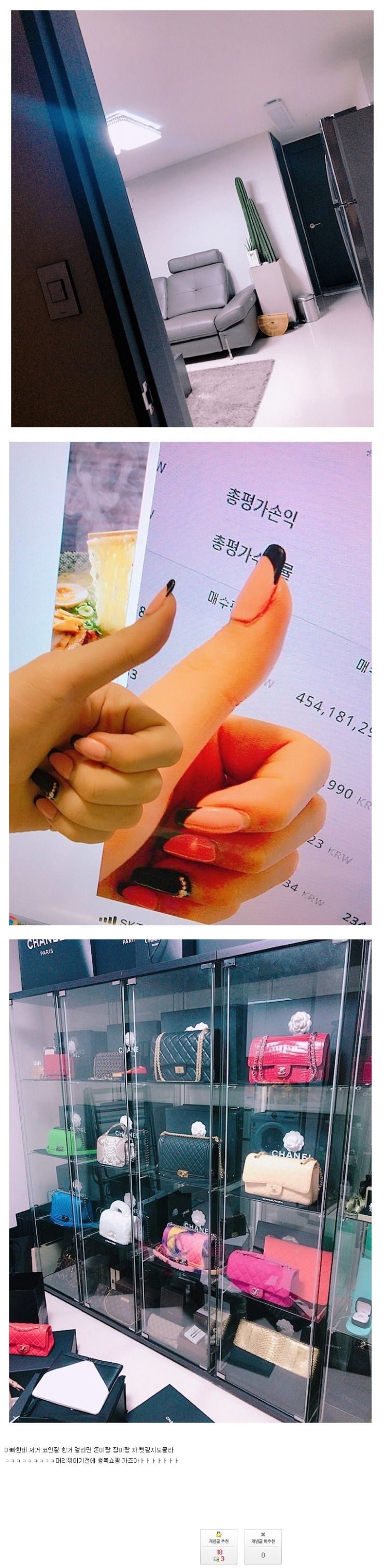비트코인... -5억.. 손실.. 누나.. 집인증.. jpg | 인스티즈