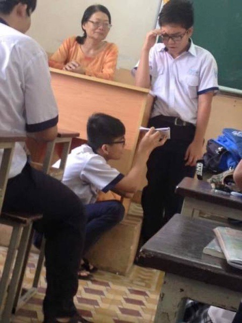 컨닝 이미지