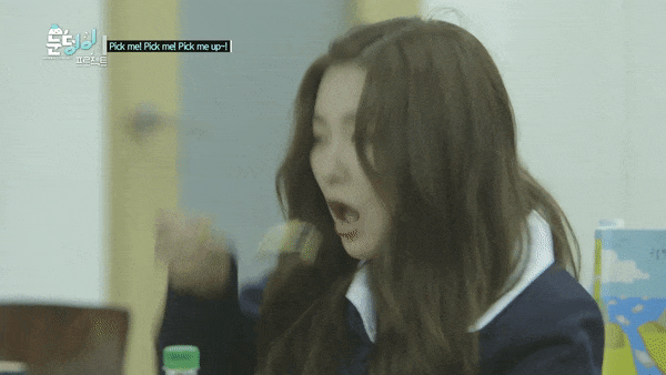 [눈덩이프로젝트] 도시락 까먹다 걸린 레드벨벳 슬기.gif | 인스티즈